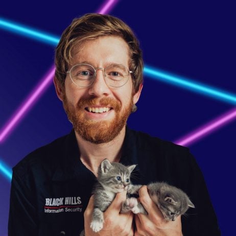 Corey Ham, Resident data and cat hoarder at BHIS