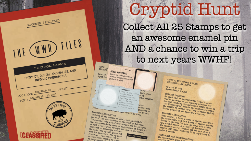 Collect all 25 stamps and win an awesome enameled pin!