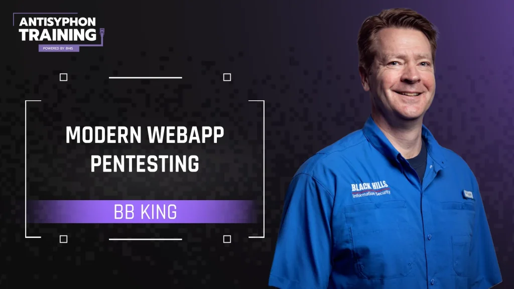 Modern WebApp Pentesting with BB King