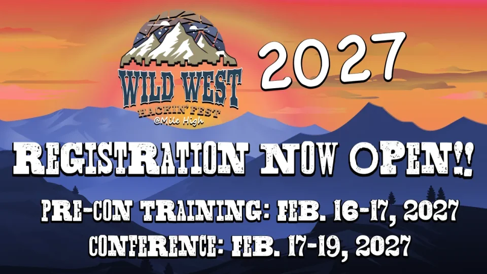 Registration Now Open (1) (2) Conference Registration Now Open 2027 Pre-con Training: Feb. 16-17, 2027 Conference: Feb 17-19, 2027